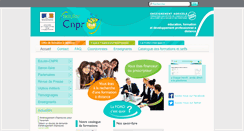Desktop Screenshot of eduter-cnpr.fr